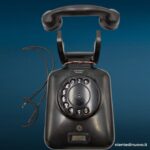 Telefono da muro Siemens Milano in bachelite - da restaurare