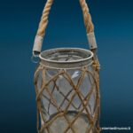 40315.jpg vaso portacandela con corda decorativa da appendere