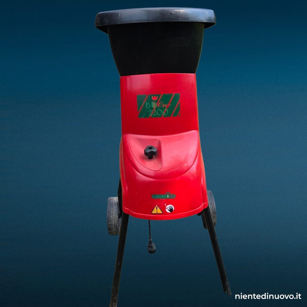 41604.jpg Biotrituratore elettrico da giardino usato poco, funzionante - immagine aggiuntiva 9