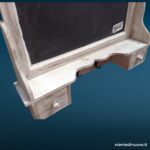 9003378_2.jpg Lavagna da parete con cassettini e ganci 55x11x44