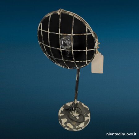 Lampada da studio in ferro h 60 - stile industriale