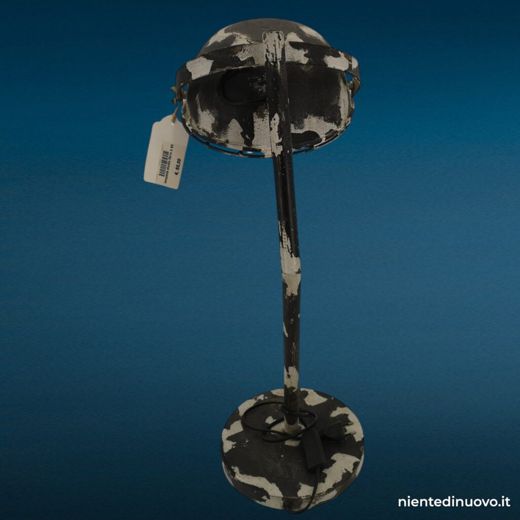 Lampada da studio in ferro h 60 - stile industriale