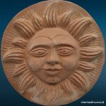 Sole da parete in terracotta toscana
