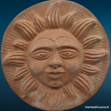 Sole da parete in terracotta toscana
