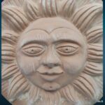Sole da parete in terracotta toscana