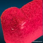 04376_8.jpg Poltrona anni '60 tessuto rosso gambe nere puntali dorati - immagine aggiuntiva 9