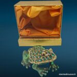 04516_2.jpg Rana portagioie in metallo decorata con strass - immagine aggiuntiva 3