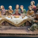 Diorama Ultima Cena in resina policroma firmato Paben - immagine aggiuntiva 4