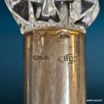 Set 6 calici in cristallo con basamento in argento - immagine aggiuntiva 5