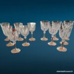 Set 6 calici in cristallo con basamento in argento - immagine aggiuntiva 7