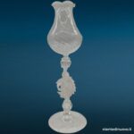 04751_2.jpg Calice veneziano in vetro soffiato con decori cigno e delfino - immagine aggiuntiva 3
