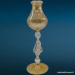 04751_7.jpg Calice veneziano in vetro soffiato con decori cigno e delfino - immagine aggiuntiva 8