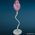 04753_4.jpg Fiore in vetro soffiato di Murano, altezza 32-35 cm - immagine aggiuntiva 5