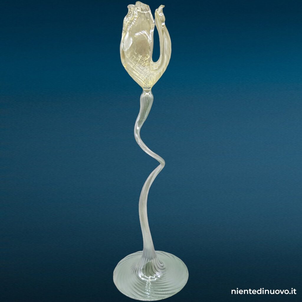 Fiore in vetro soffiato di Murano, altezza 32-35 cm - immagine aggiuntiva 10