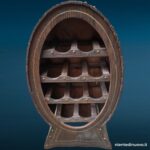 cantinetta portabottiglie in legno a forma di botte - immagine aggiuntiva 6