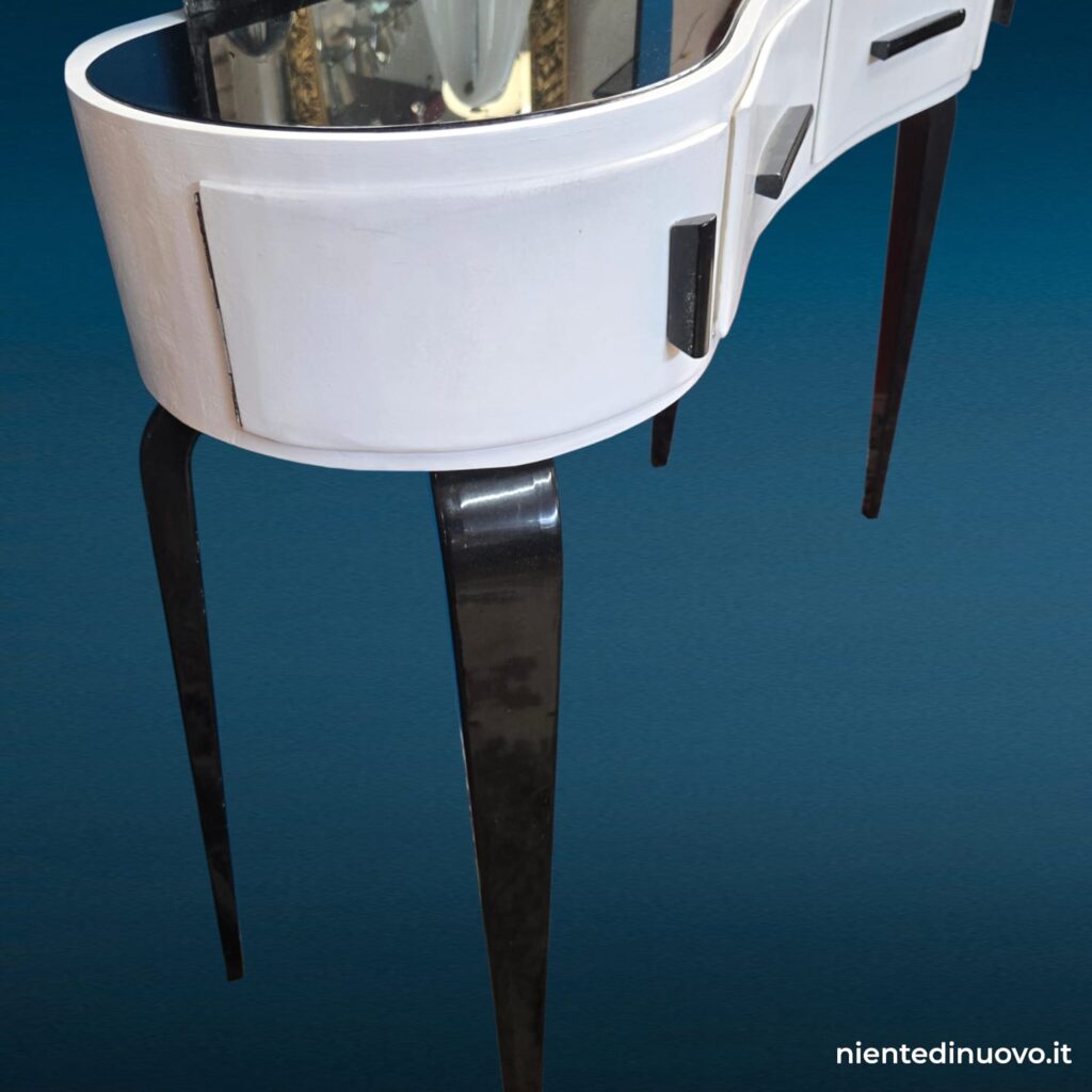 Toilette consolle pettineuse anni 60 con specchio - immagine aggiuntiva 3