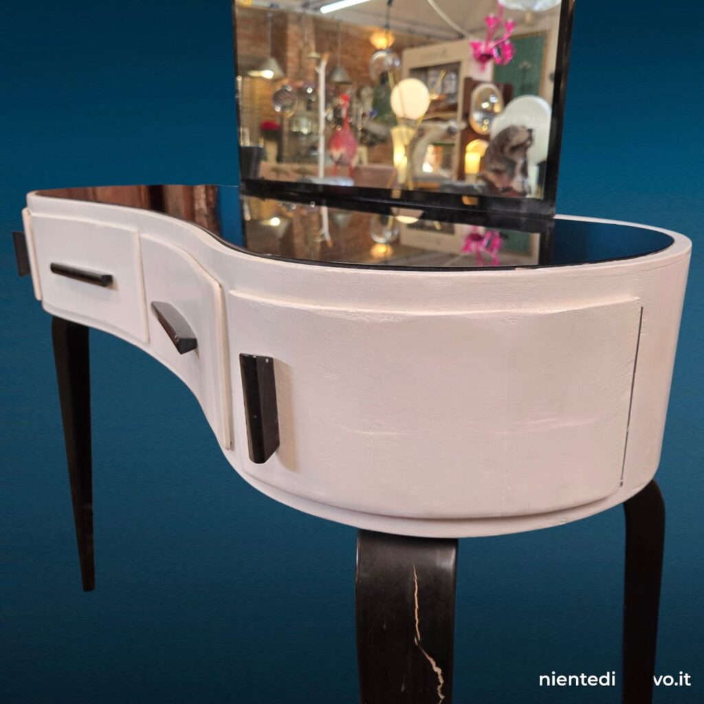 Toilette consolle pettineuse anni 60 con specchio - immagine aggiuntiva 10